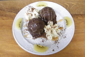 Tartufo al cioccolato