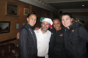 Waikato Bay of Plenty Magic — with Courtney Tairi, Alessandro Bressi, Bessie Manu and Ellen Halpenny at Caffé Centrale