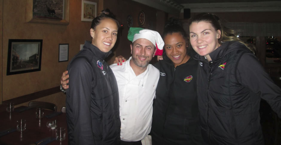 Waikato Bay of Plenty Magic — with Courtney Tairi, Alessandro Bressi, Bessie Manu and Ellen Halpenny at Caffé Centrale